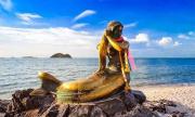 有故事的撒米拉海滩——美人鱼雕像的传说