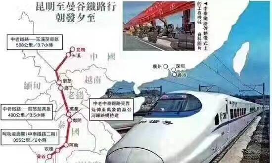 中泰铁路开工，2021年坐着火车去泰国