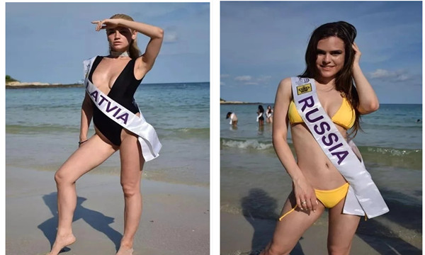 2018国际旅游小姐总决赛，世界佳丽泳装秀亮相泰国7.webp.jpg