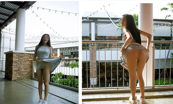 泰国美女模特麦当劳里掀开裙子摆拍犯众怒1.jpg