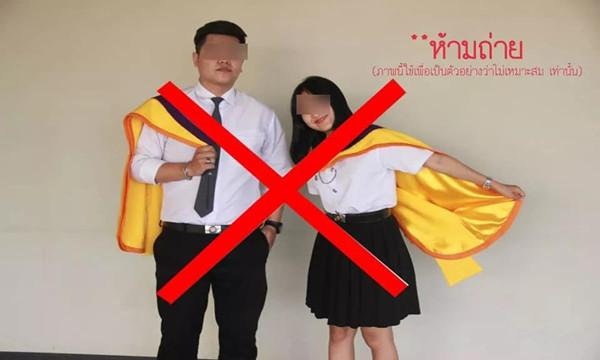 穿泰国学士服要正确，拍照需谨慎，不然会触犯法律？