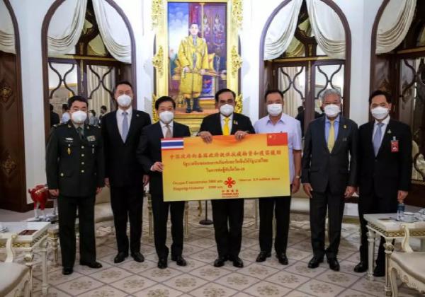 中國再次向泰國提供更多新冠肺炎疫苗