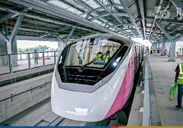 曼谷黃線即將完工，將于2022年年中開通