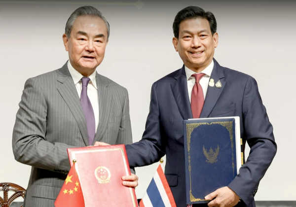 中国和泰国签署了30天互免签证协议