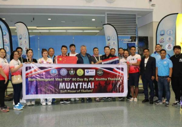 首批泰拳签游客已经入境泰国！