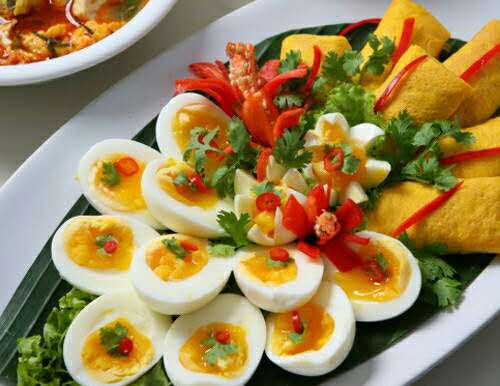 泰国凉拌水煮蛋你想吃吗
