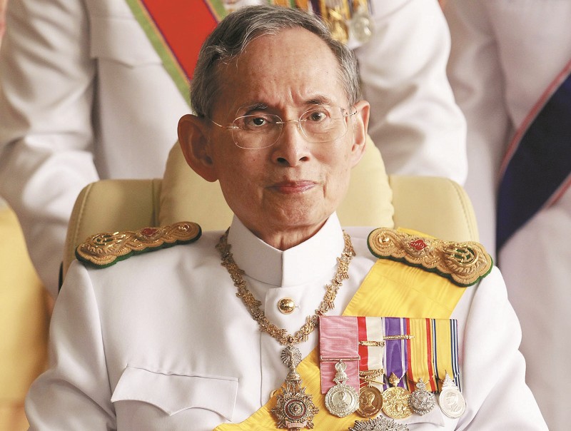 泰国国王普密蓬·阿杜德火葬礼拟于12月底举行