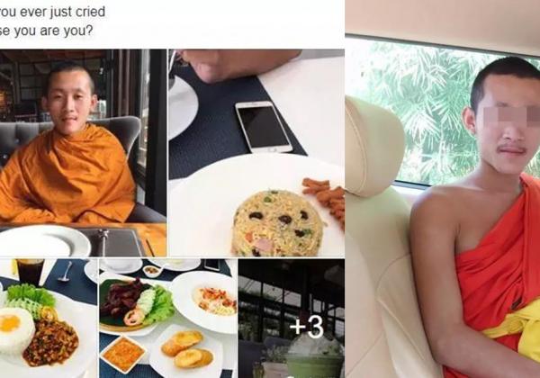 泰国和尚奢侈生活曝光：大餐、豪宅、豪车、iPhone手机应有尽有