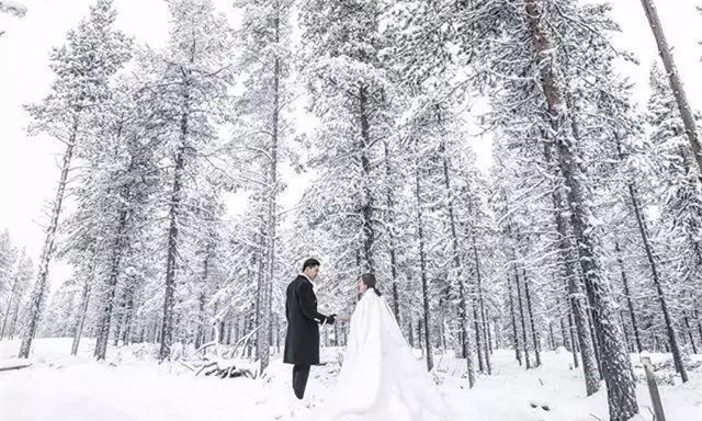 泰国明星New-Peck的雪中婚纱照，太浪漫！5.jpg