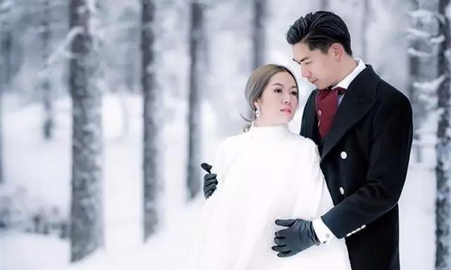 泰国明星New-Peck的雪中婚纱照，太浪漫！4.jpg
