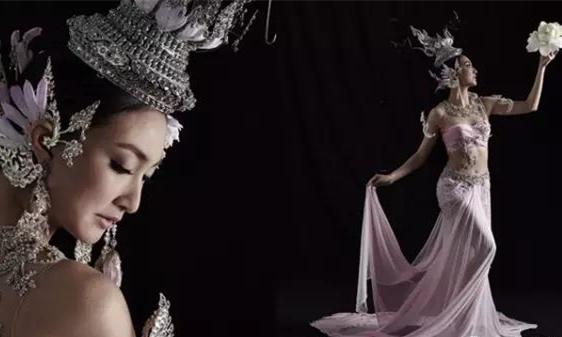 泰国女星Pancake经典古装造型首亮相宣传新电影