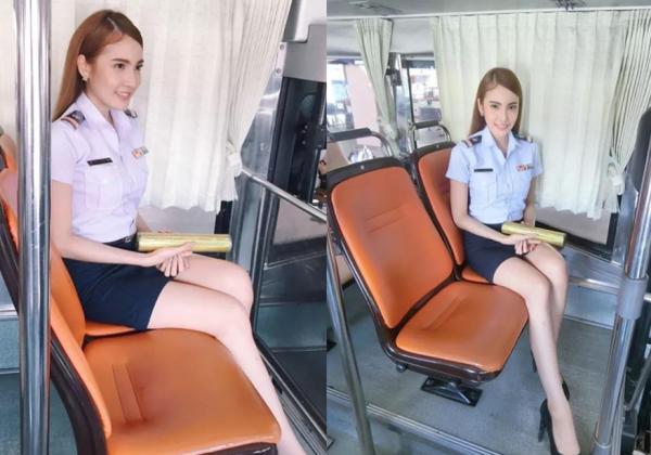 泰国最美公交售票员竟是她.......