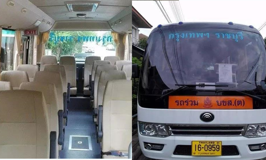 泰国面包车升级为小型巴士，首辆小巴开始运营1.jpg