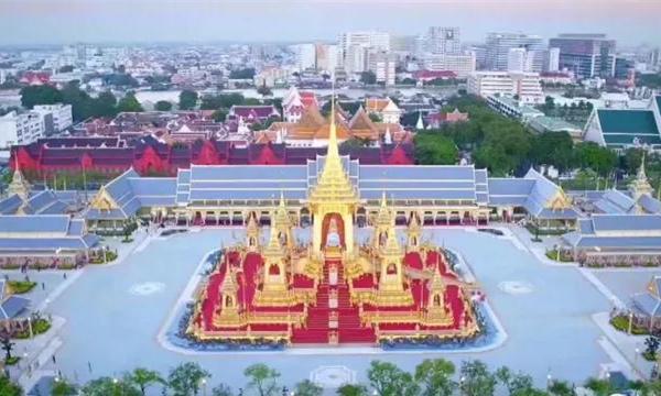 参观事宜结束后泰国九世王火葬亭将被拆除！想去参观的注意啦！！！