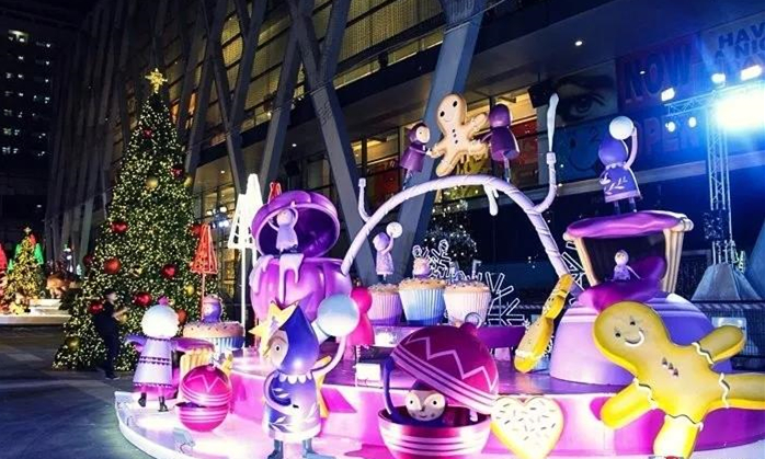 喜迎圣诞！今年泰国曼谷Centralworld购物中心圣诞节展美得不像话.jpg
