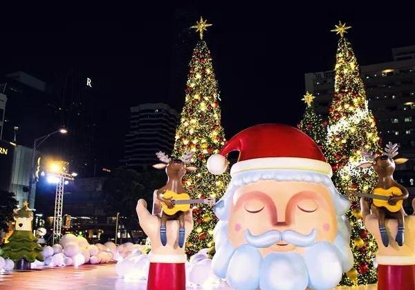 喜迎圣诞！今年泰国曼谷Centralworld购物中心圣诞节展美得不像话