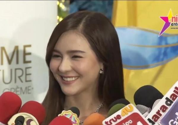 泰国女星李海娜Aom回应恋情“不在乎男友是女神Aump前任”