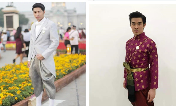 泰国男星着泰式礼服齐亮相,带你穿越回拉玛五世时代