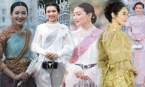 泰国公主、总理和女星YaYa、Kimberly携手演绎泰服之美8.jpg