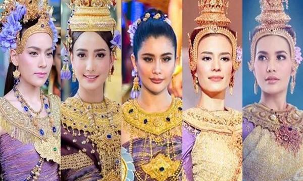 泰国7大女星“宋干女神”造型集锦，你选哪个美女？