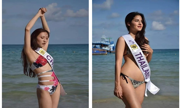 2018国际旅游小姐总决赛，世界佳丽泳装秀亮相泰国4.webp.jpg