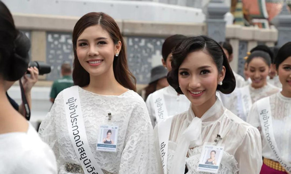 “2018泰国环球小姐”大赛，众佳丽亮相曼谷超惹眼9.jpg