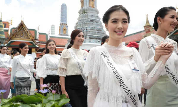 “2018泰国环球小姐”大赛，众佳丽亮相曼谷超惹眼12.jpg
