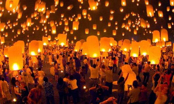 2018泰国素可泰水灯节，10天10夜狂欢即将开始！