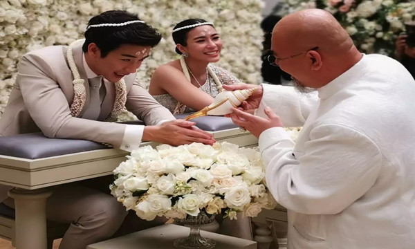 aum泰国男星婚礼图片