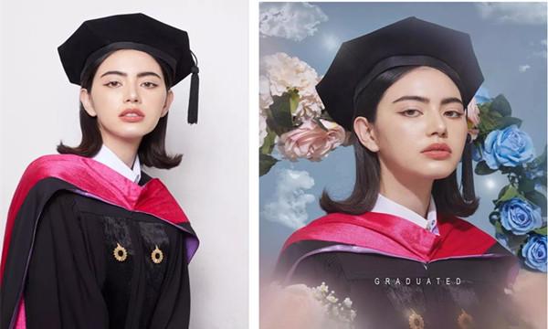 恭贺！泰国女星Mai Davika兰实大学顺利毕业
