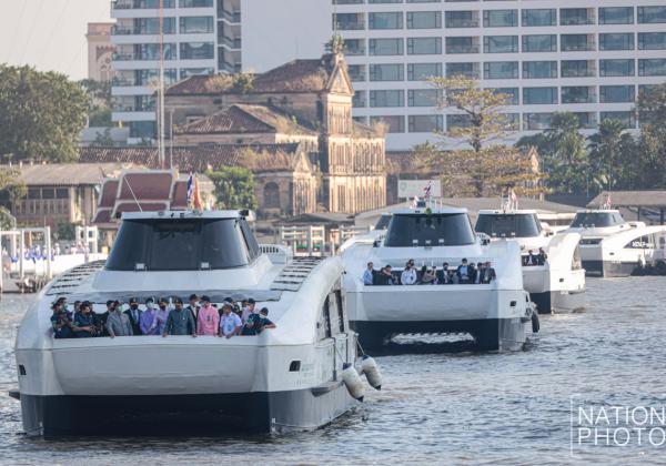 曼谷湄南河第一条智能渡轮和码头将免费开放