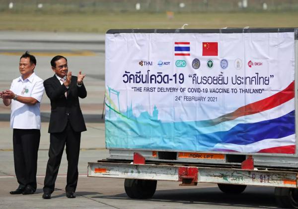 中国准备和泰国加强疫苗合作