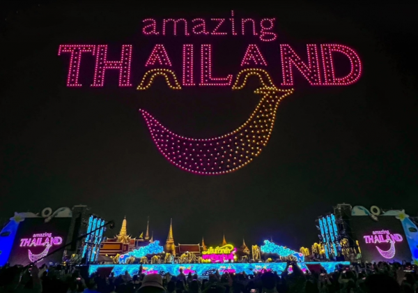 曼谷泼水节充分宣传泰国宋干节的非物质文化遗产地位