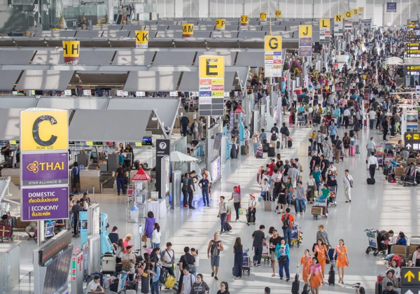 AOT对泰国机场客运量增长6%至1.35亿人次充满信心